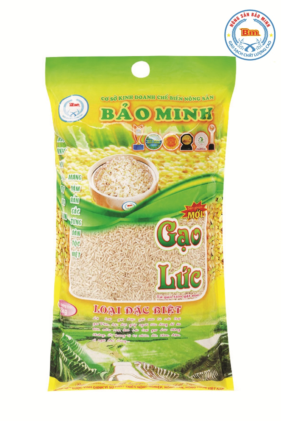 Gạo lức đặc sản Bảo Minh - Gạo Bảo Minh - Công Ty CP Kinh Doanh Chế Biến Nông Sản Bảo Minh